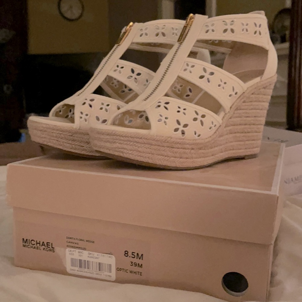 Michael Kors wedge sandals